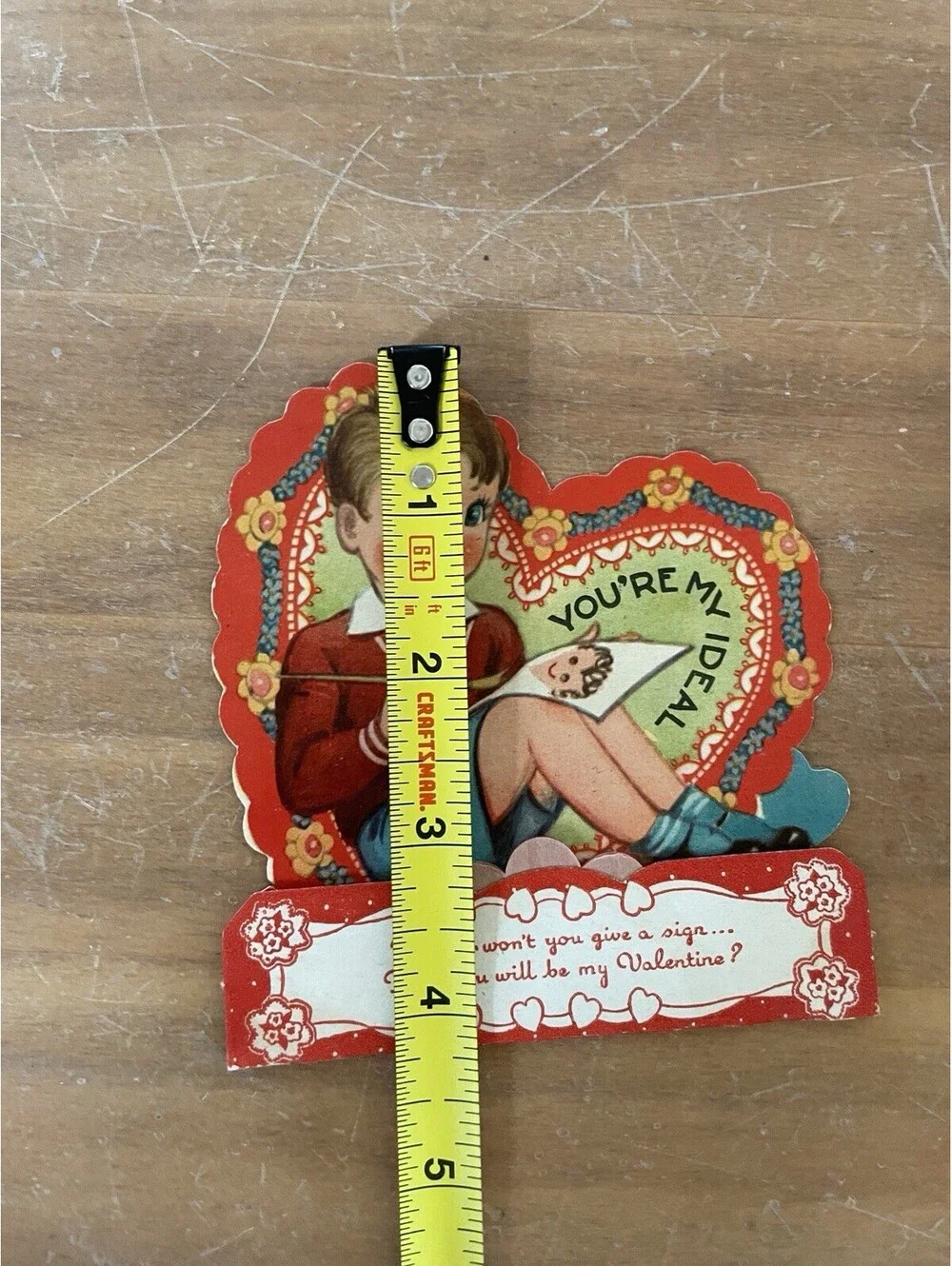 You’re My Ideal Little Boy Painting Valentine Greeting Card